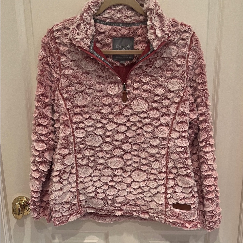 Simply Southern pullover light weight jacket, size small